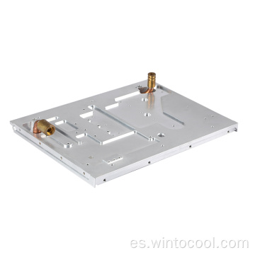 Placa fría líquida de aluminio para el sistema de enfriamiento